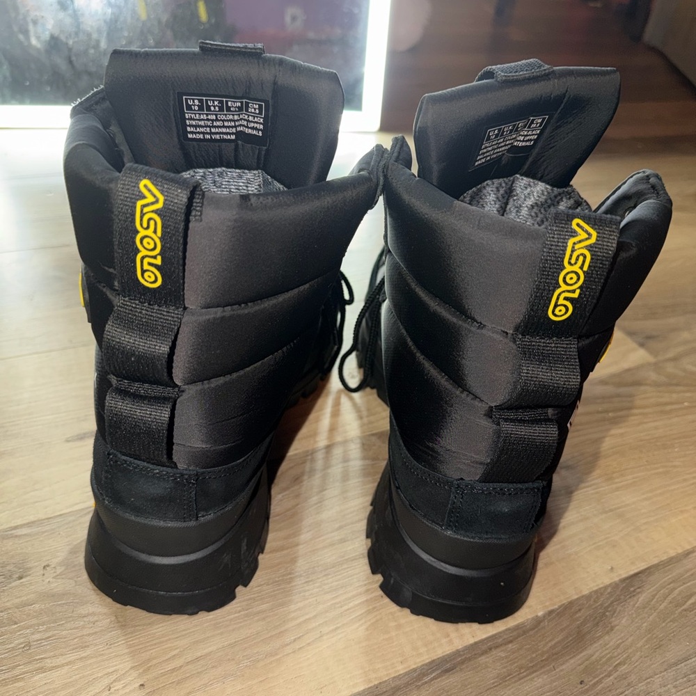 Asolo Black and Yellow Outdoor Boots - Picture 3 of 7